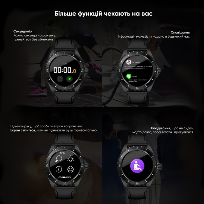 Смарт годинник Modfit ProTrainer GPS White