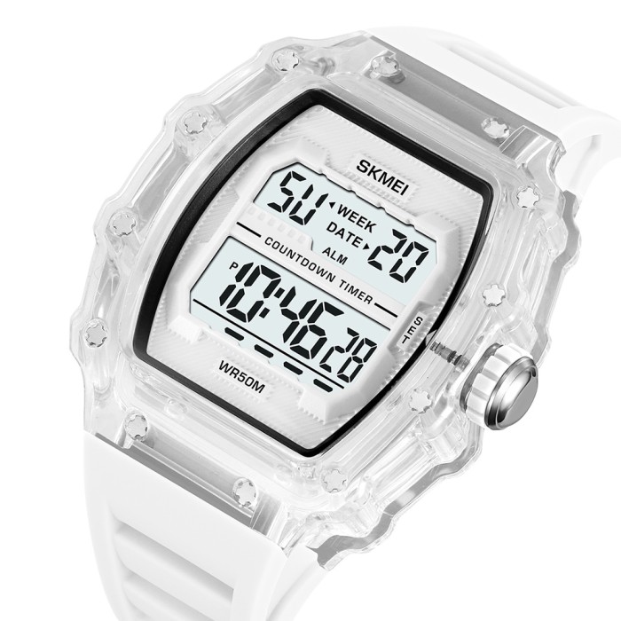 Годинник Skmei 2296WTWT White – Спортивний стиль та функціональність