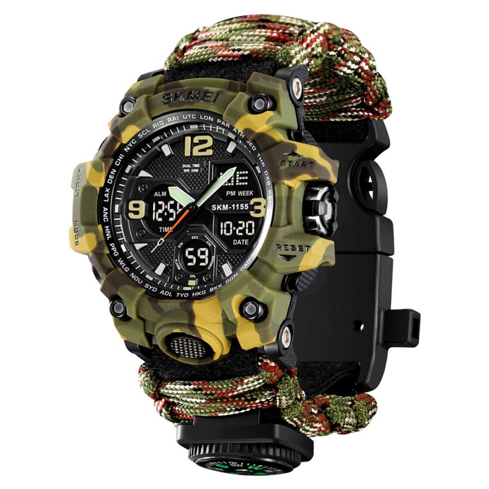 Skmei 1155BNCMGN Camo Green