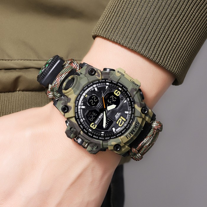 Skmei 1155BNCMGN Camo Green