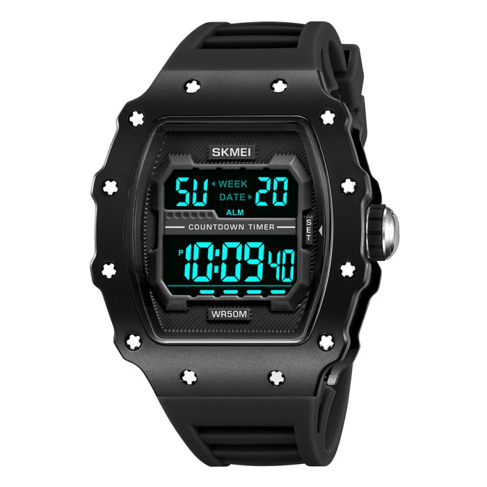 Годинники Skmei 2296MTBKBK Matte Black - стиль та функціональність