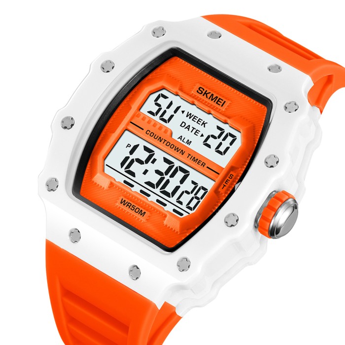 Наручні годинники Skmei 2296OG Orange – стиль та функціональність