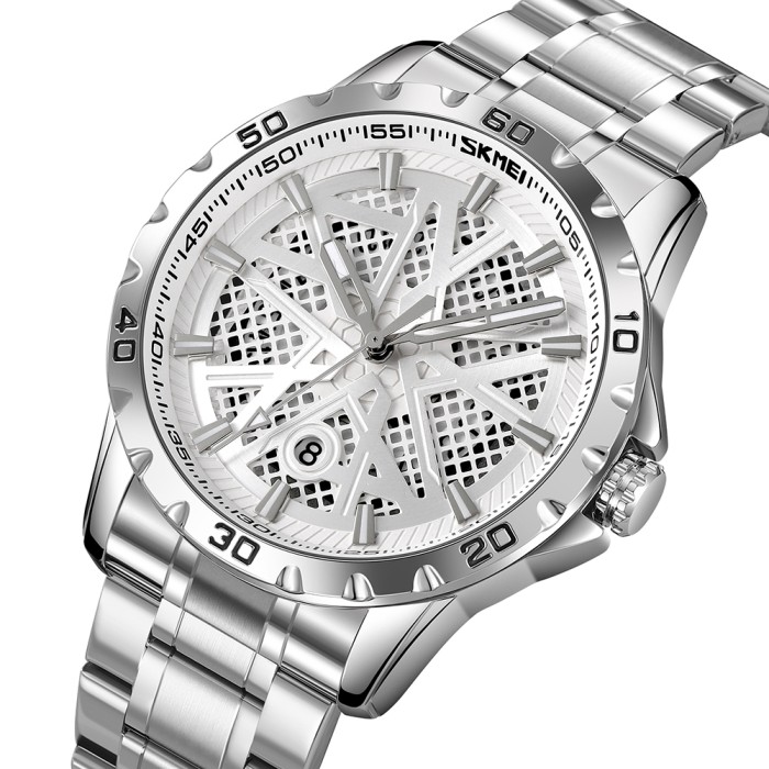 Годинники Skmei 9337SISI Silver - Стиль та Функціональність