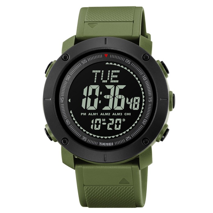 Skmei 2095AG Army Green Compass