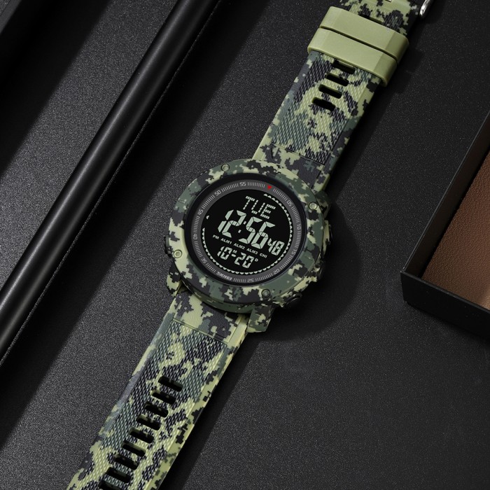 Skmei 2095CMGN Camo Green Compass
