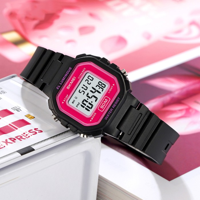 Наручний годинник Skmei 2326BKRD Black-Rose Red