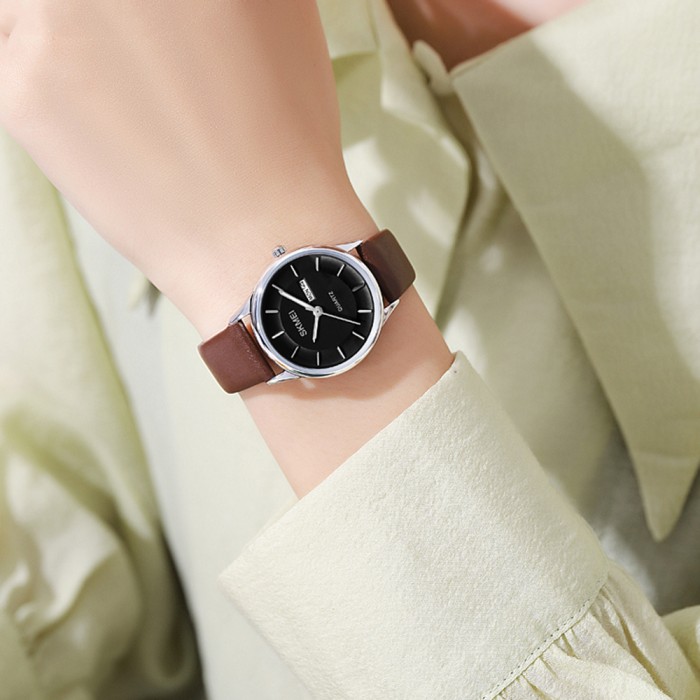 Skmei 2251SIBN Silver-Brown