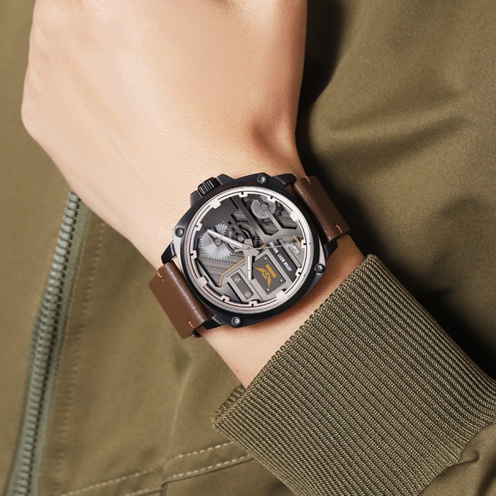 Годинник Skmei 2289BKBN Black-Brown – стиль і елегантність