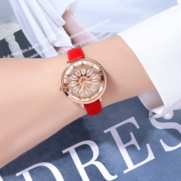 Жіночі наручні годинники Skmei 2268MTRD Matte Red