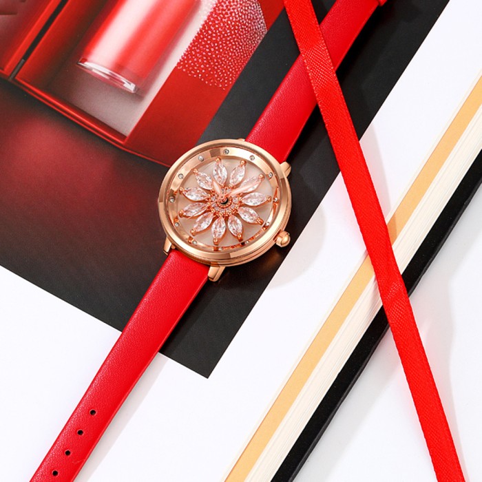 Жіночі наручні годинники Skmei 2268MTRD Matte Red