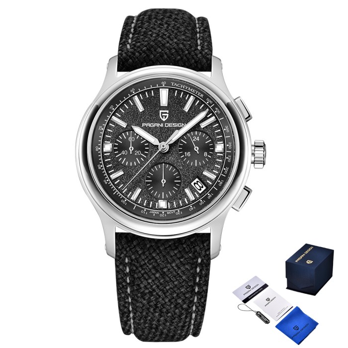 Наручний годинник Pagani Design PD-1781 Black-Silver-Black