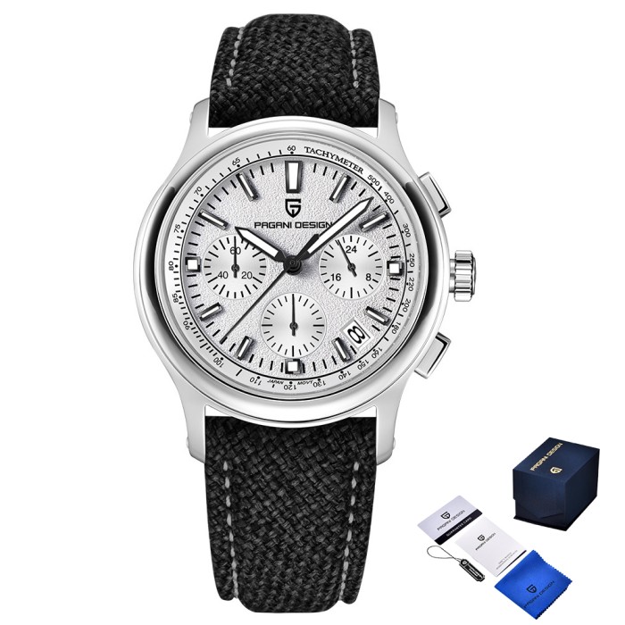 Годинник Pagani Design PD-1781 Black-Silver-White