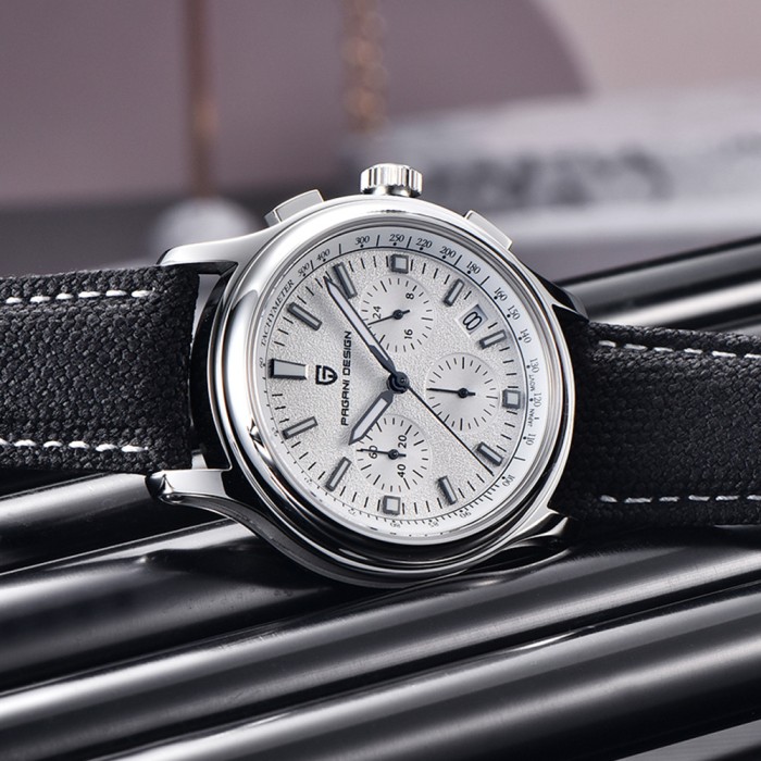 Годинник Pagani Design PD-1781 Black-Silver-White