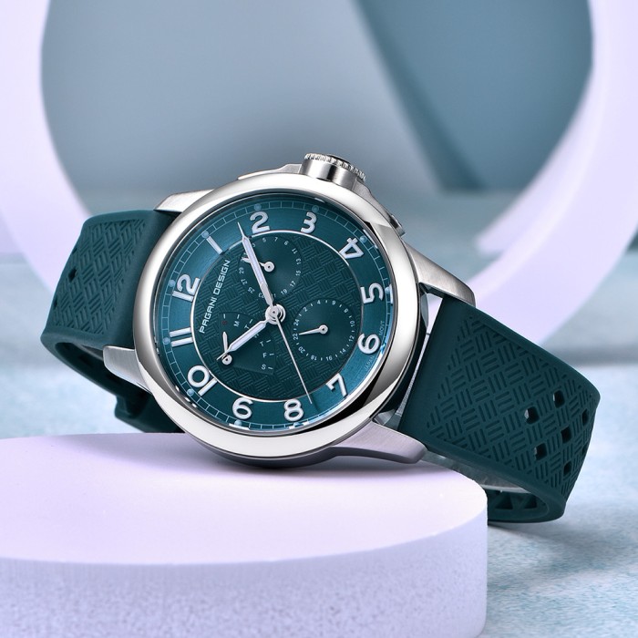 Наручний годинник Pagani Design PD-1780 Blue-Silver-Blue