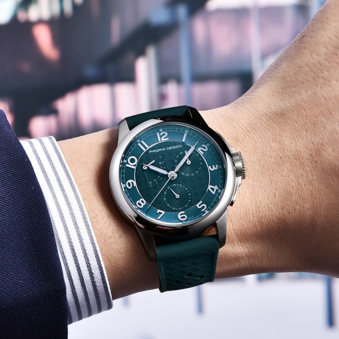 Наручний годинник Pagani Design PD-1780 Blue-Silver-Blue