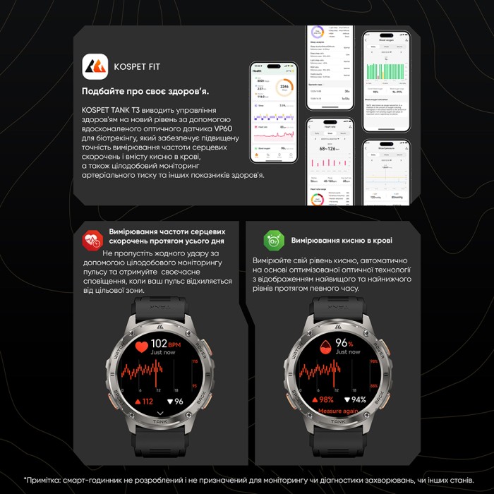 Kospet TANK T3 Black
