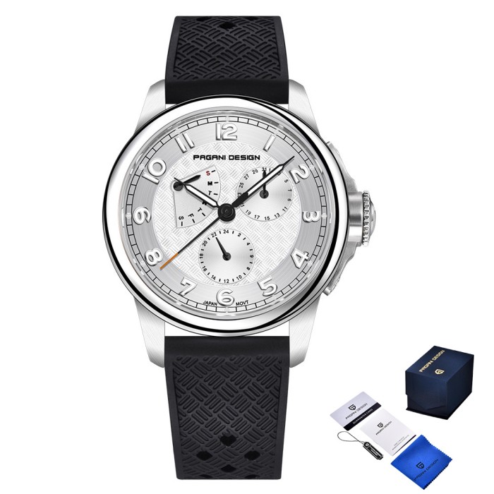 Годинник Pagani Design PD-1780 Black-White