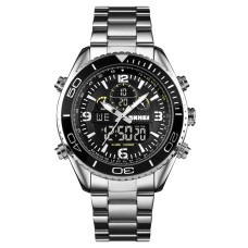 Skmei 1600SIBK Silver-Black