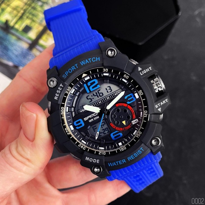 Годинник Sanda 759 Blue-Black - Стиль та Функціональність
