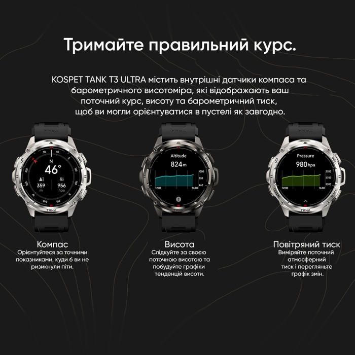 Kospet TANK T3 ULTRA Black