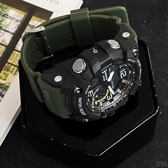 Наручний годинник Sanda 759 Green-Black