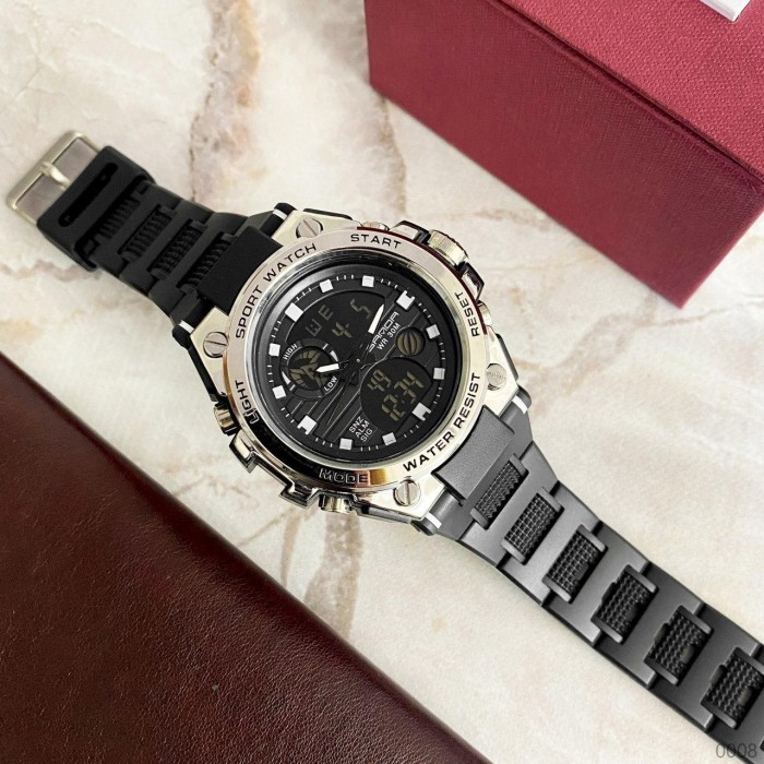 Годинник Sanda 739 Black-Silver: Стиль та Функціональність