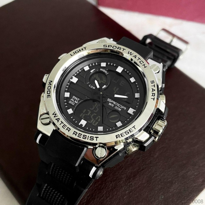Годинник Sanda 739 Black-Silver: Стиль та Функціональність