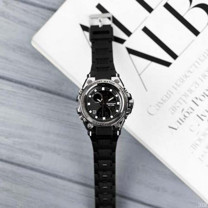 Годинник Sanda 739 Black-Silver: Стиль та Функціональність