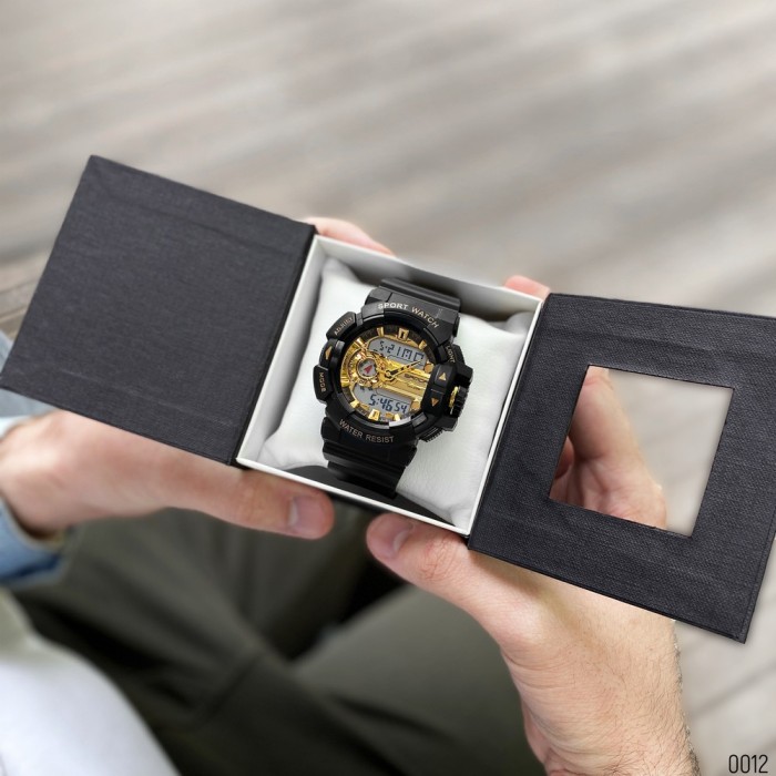 Годинник Sanda 599 Black-Gold – стиль та функціональність