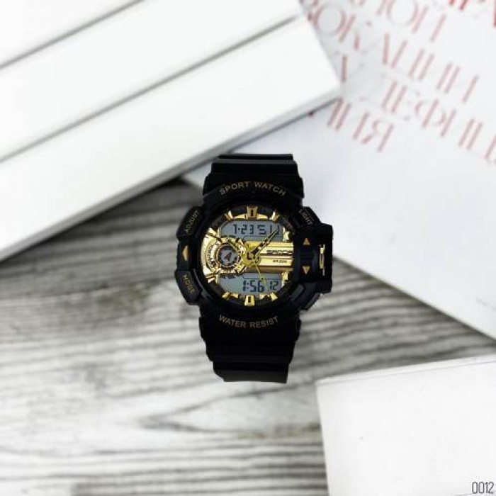 Годинник Sanda 599 Black-Gold – стиль та функціональність