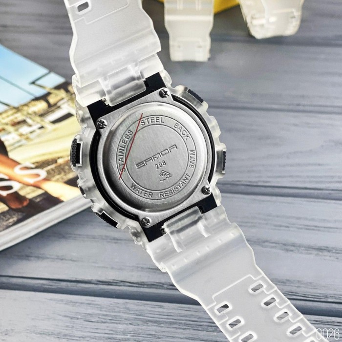 Спортивний чоловічий годинник Sanda 298 Gold