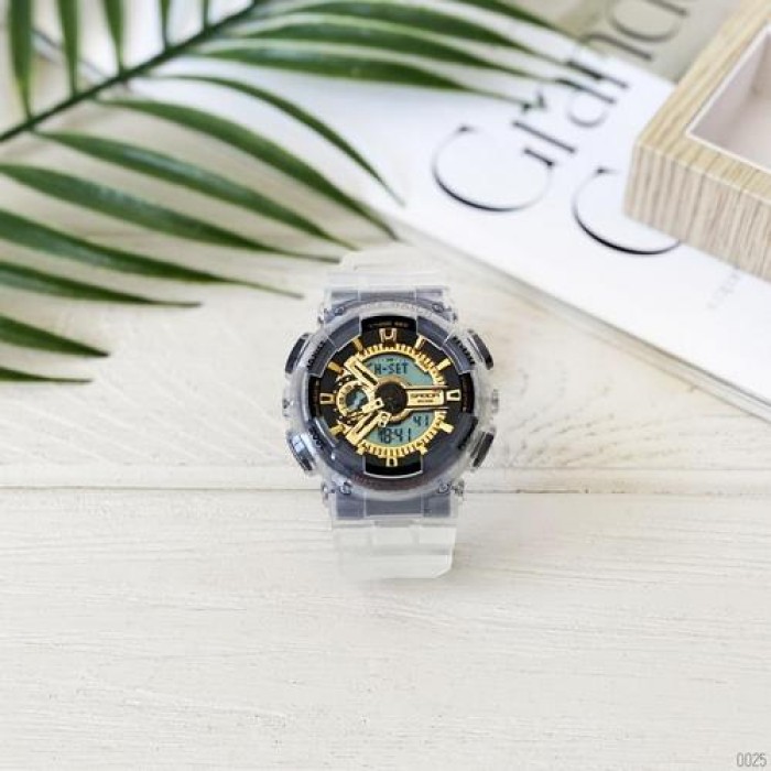 Спортивний чоловічий годинник Sanda 298 Gold