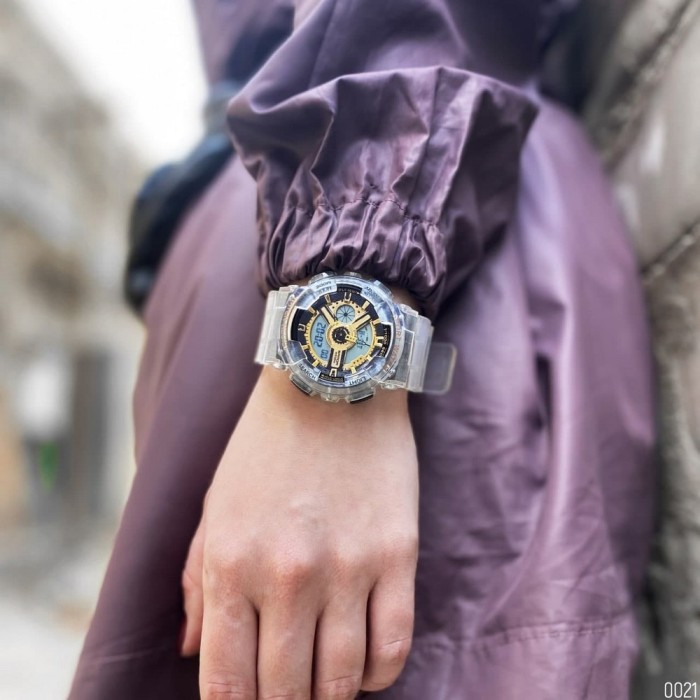 Спортивний чоловічий годинник Sanda 298 Gold