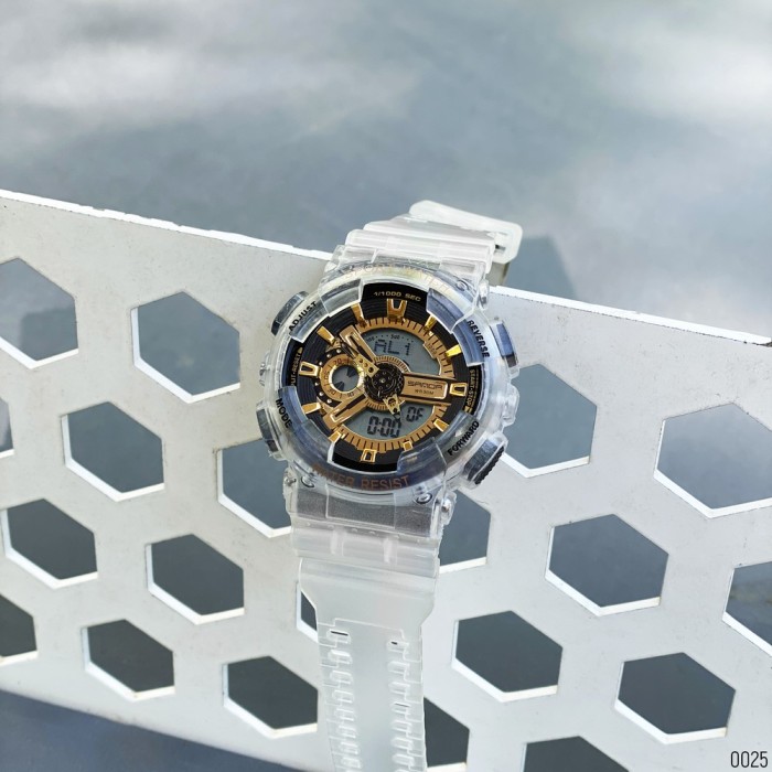 Спортивний чоловічий годинник Sanda 298 Gold