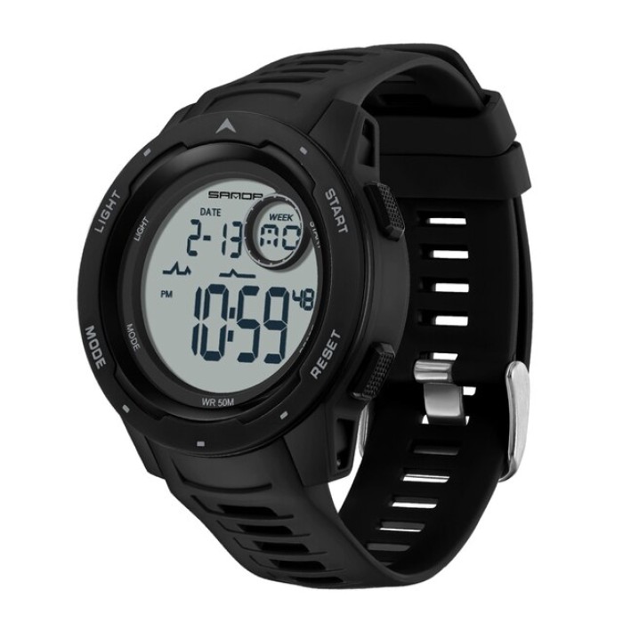 Годинник Sanda 2125 Black-White: стиль та надійність