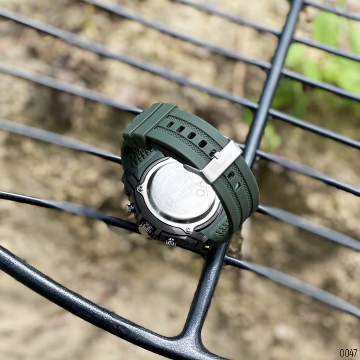 Годинник Sanda 6008 Green-Black – Спортивний стиль для активних чоловіків