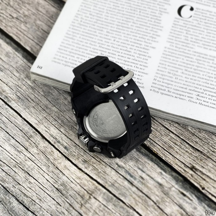 Наручний годинник Sanda 2016 Black – Спортивний стиль і надійність