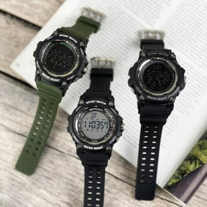 Наручний годинник Sanda 2016 Black – Спортивний стиль і надійність