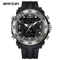 Sanda 6029 Black-Silver