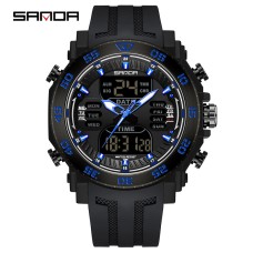 Sanda 6029 Black-Blue
