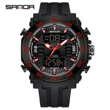 Sanda 6029 Black-Red