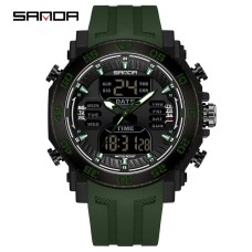 Sanda 6029 Army Green-Black