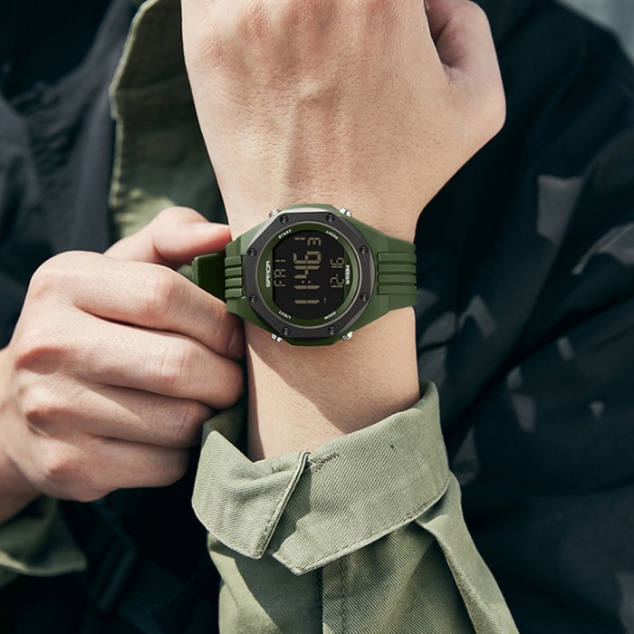 Годинник Sanda 6093 Army Green - стиль та функціональність
