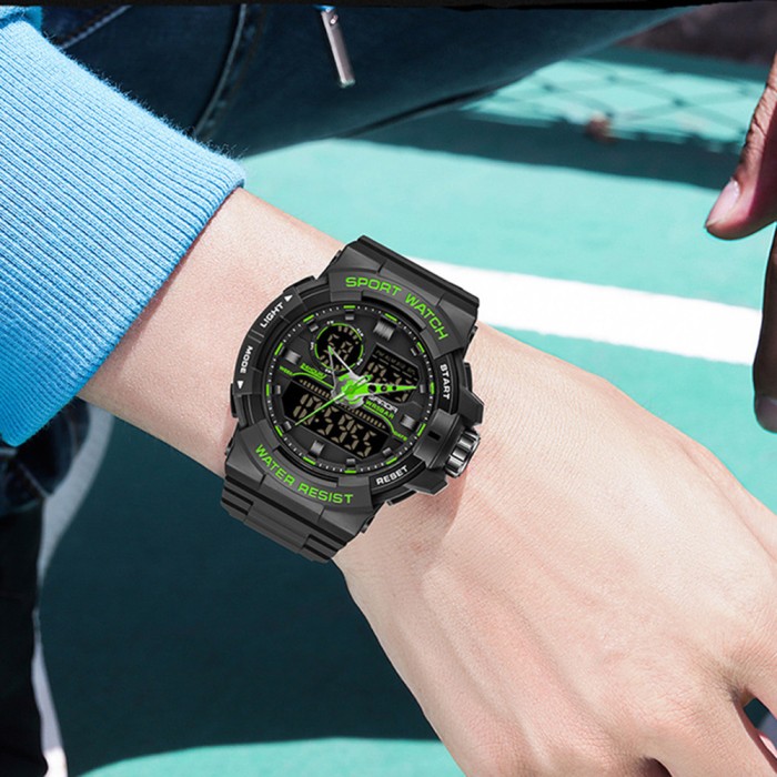 Годинник Sanda 6025 Dark Green – стиль та функціональність