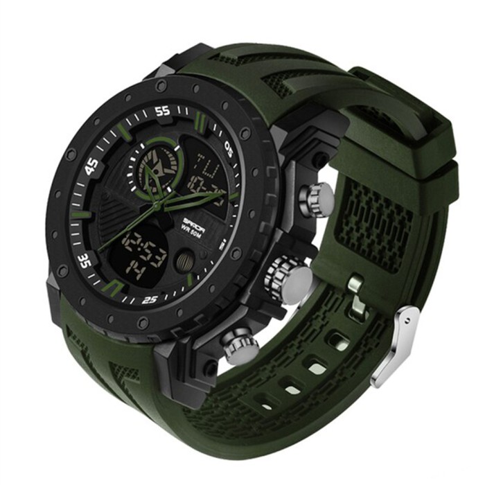 Наручний годинник Sanda 6012 Army Green