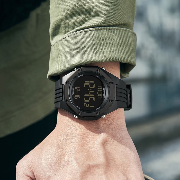 Годинник Sanda 6093 All Black - Стиль та Функціональність