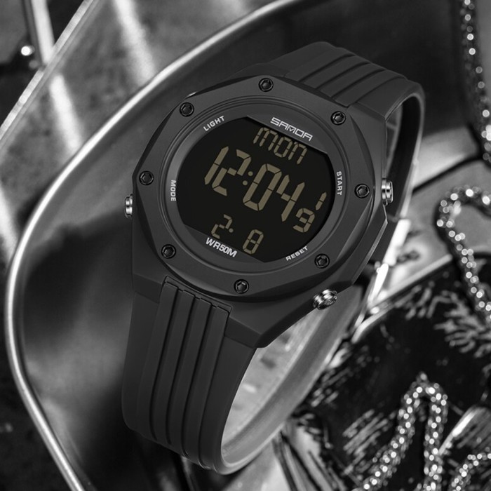 Годинник Sanda 6093 All Black - Стиль та Функціональність