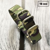 Ремешок Nato Camo Multicam 18 мм