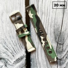 Ремешок двойной Camo Multicam 20 мм