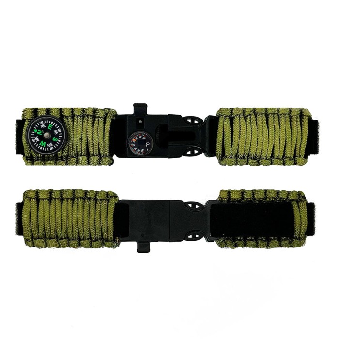 Ремінець паракордовий багатофункціональний Army Green New